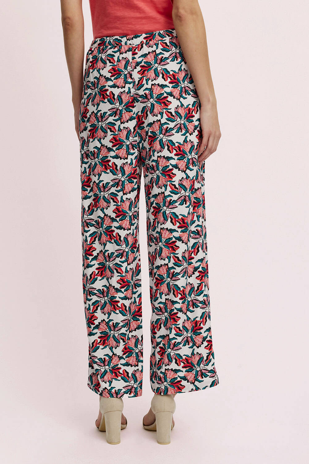 Lockere EcoVero™ Hose bedruckt