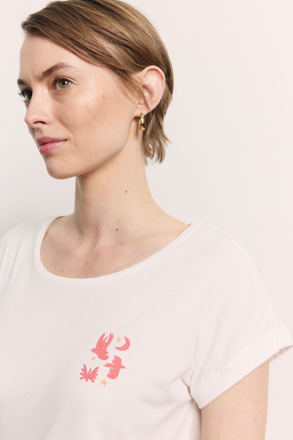 2er-Set Jerseyshirt Theaa aus Bio-Baumwolle