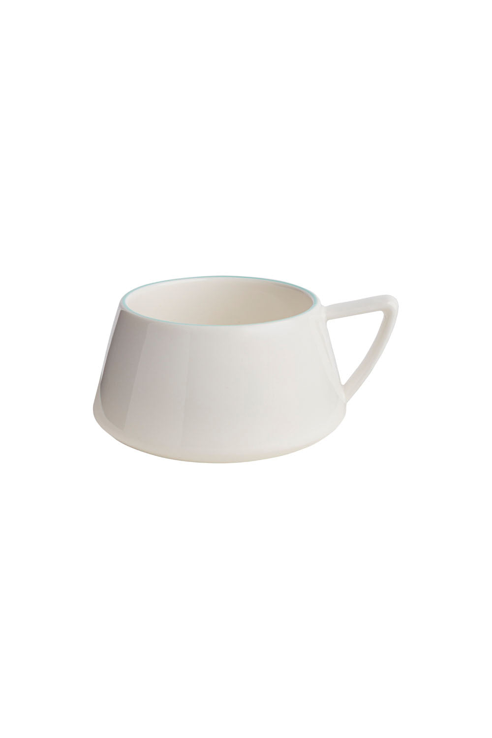 Tasse und Untertasse TINTED GRACE aqua
