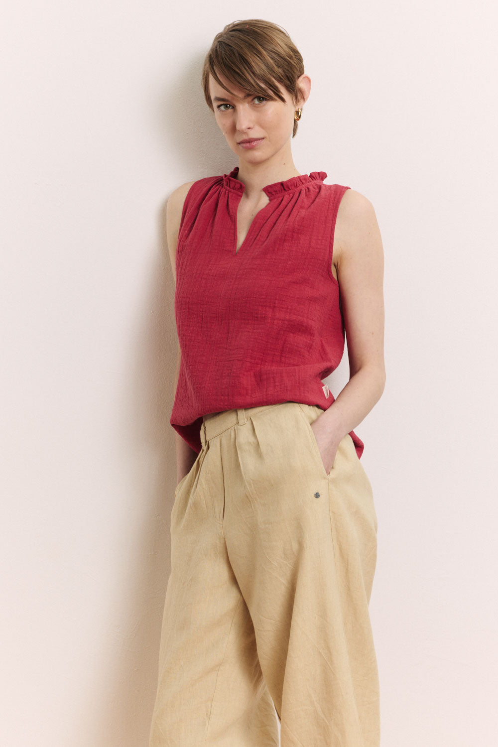 Bluse Lauraa aus Bio-Baumwolle