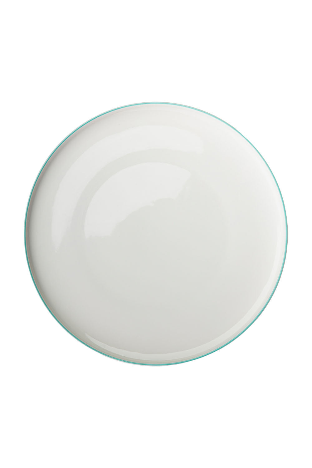 Plate TINTED GRACE aqua