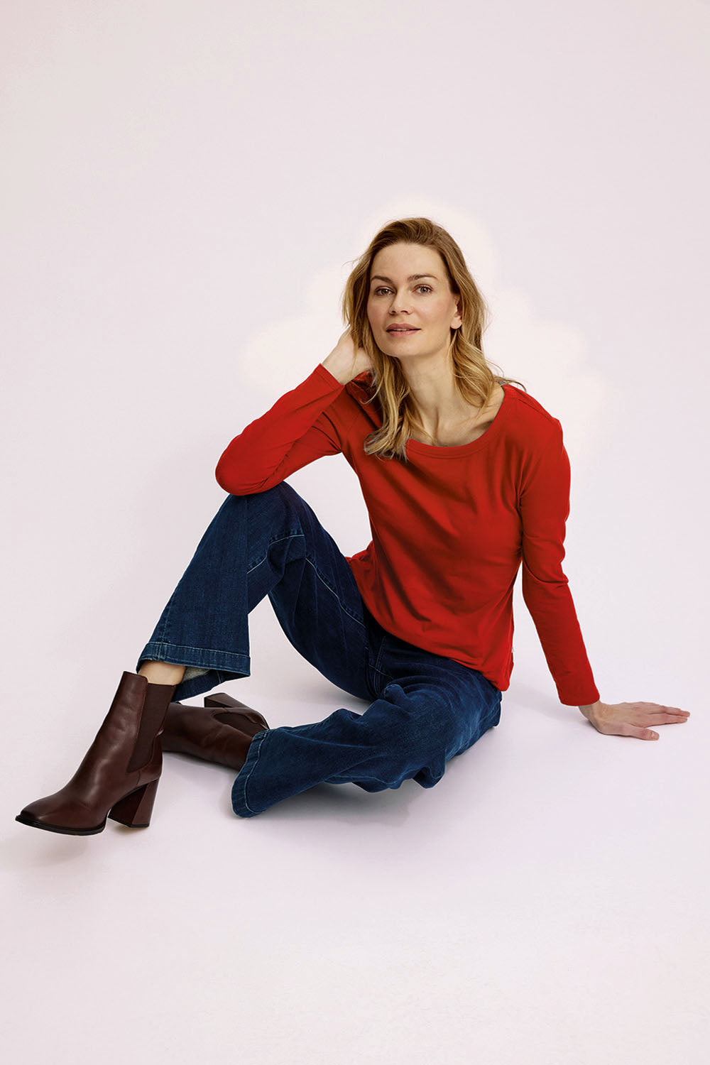 Basic shirt in organic cotton