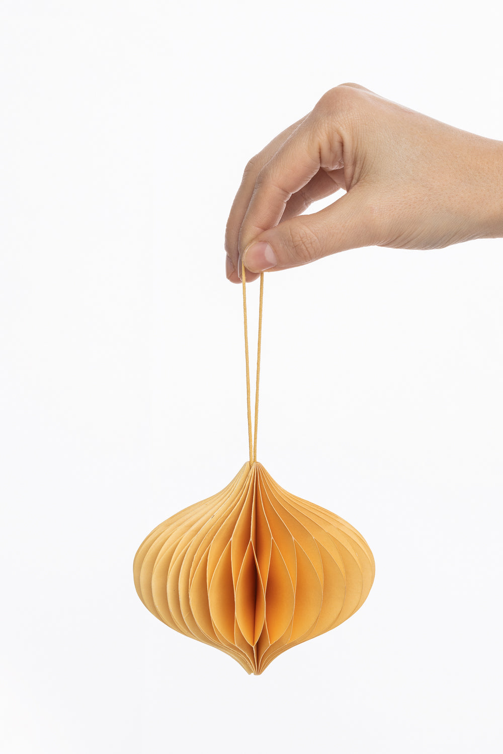 Paper pendant CREAM DROP