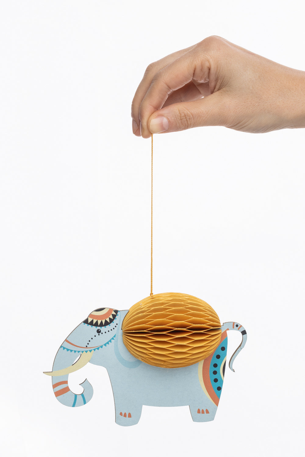 Paper pendant ELEPHANT