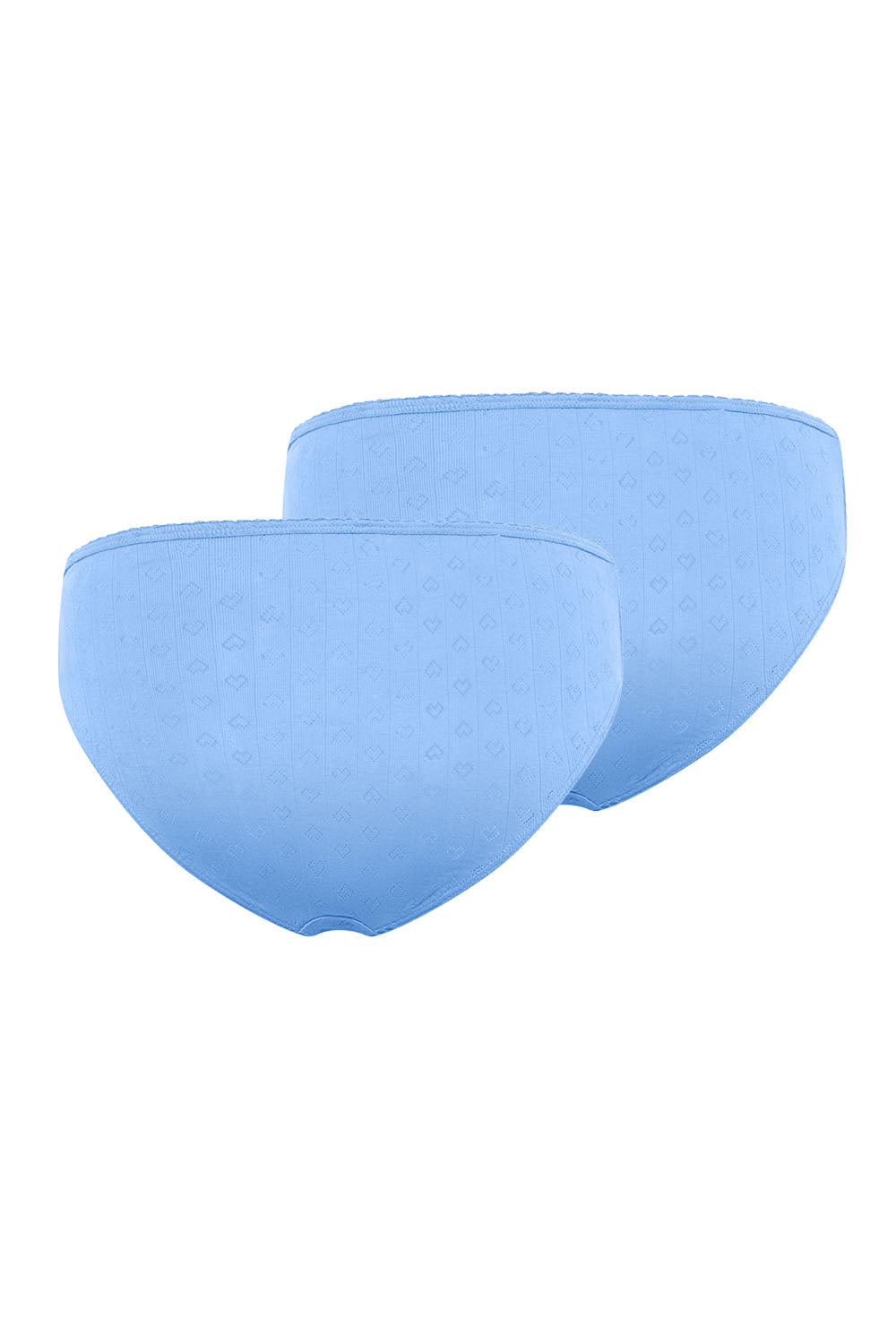 Set of 2 organic cotton jersey briefs Puaa