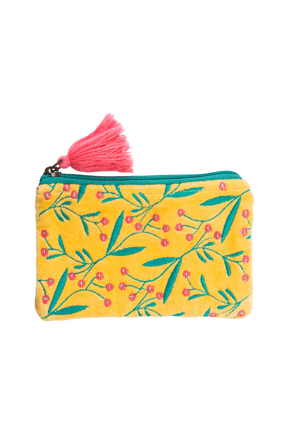 Samttäschchen FLORAL