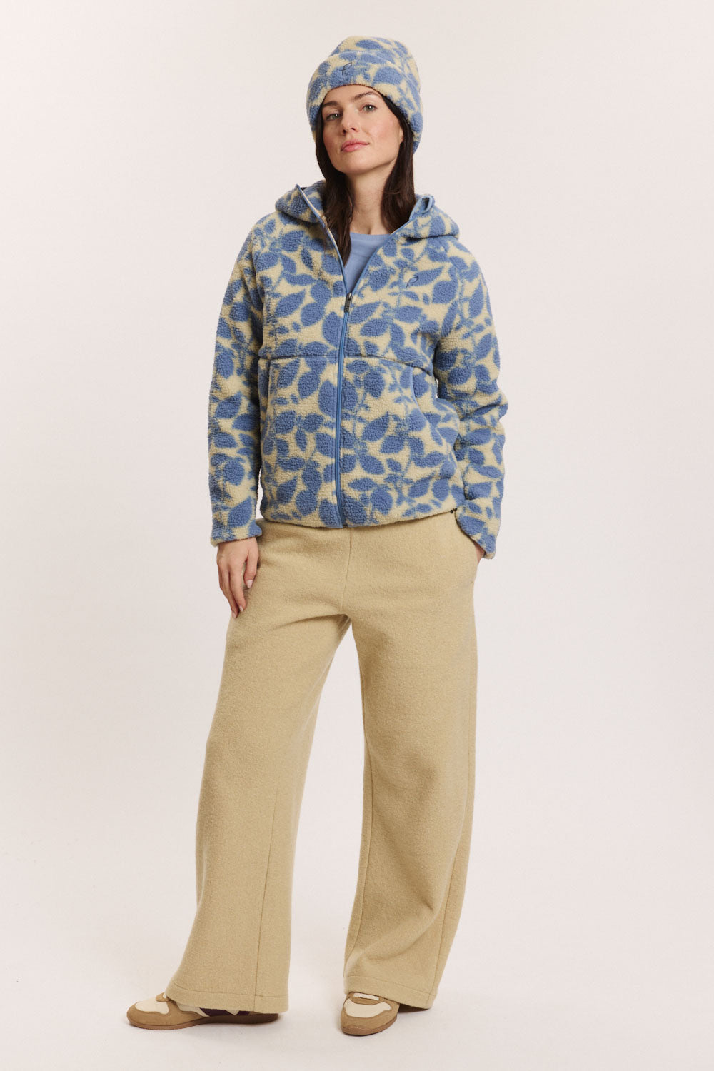 Image Teddy-Fleecejacke Alinaa mit recyceltem Polyester_1