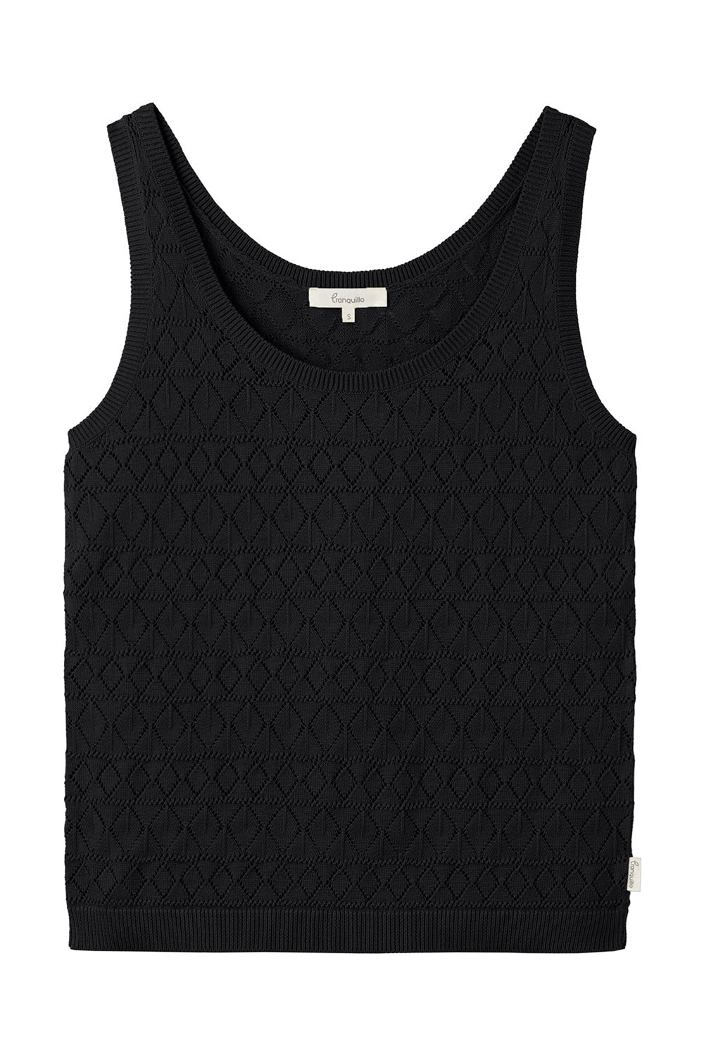Ajour knitted top