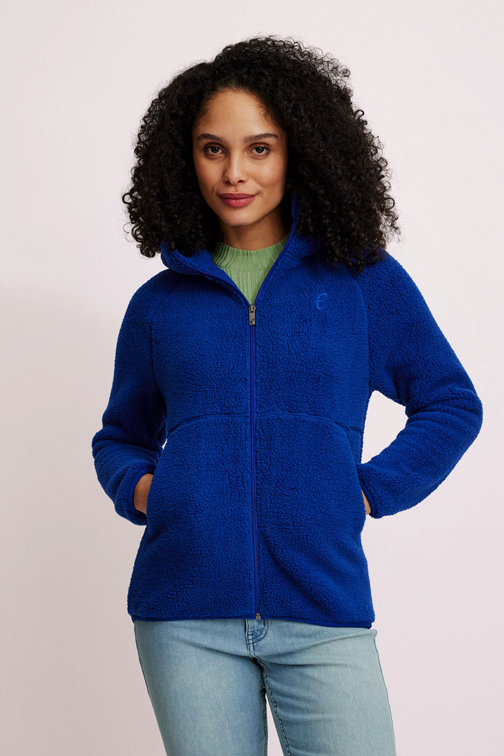 Cosy fleece jacket