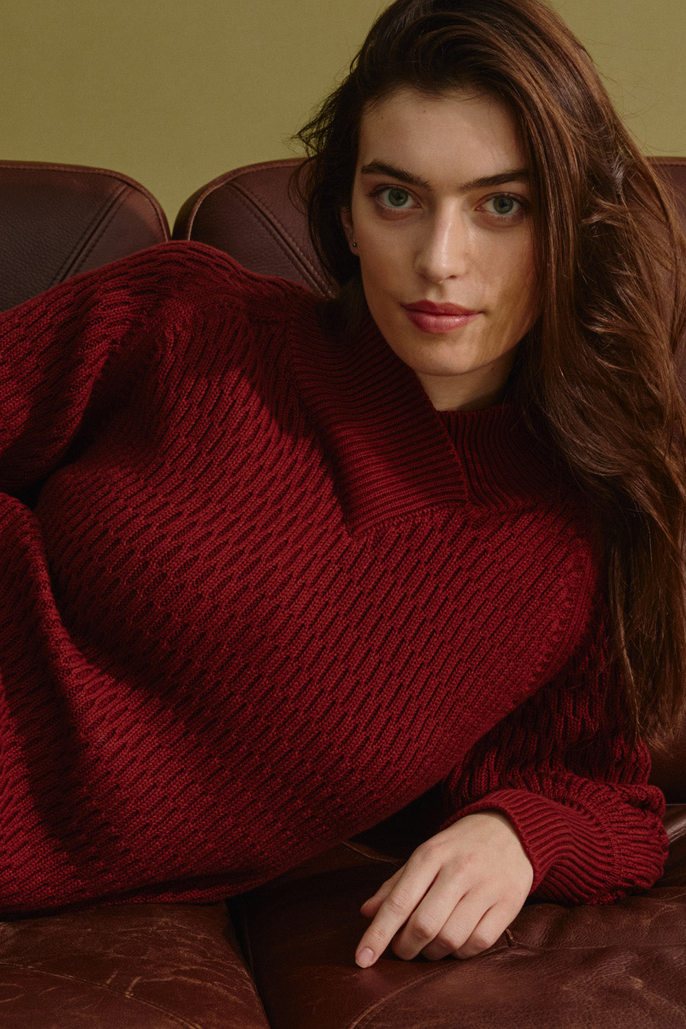 Loose knit jumper