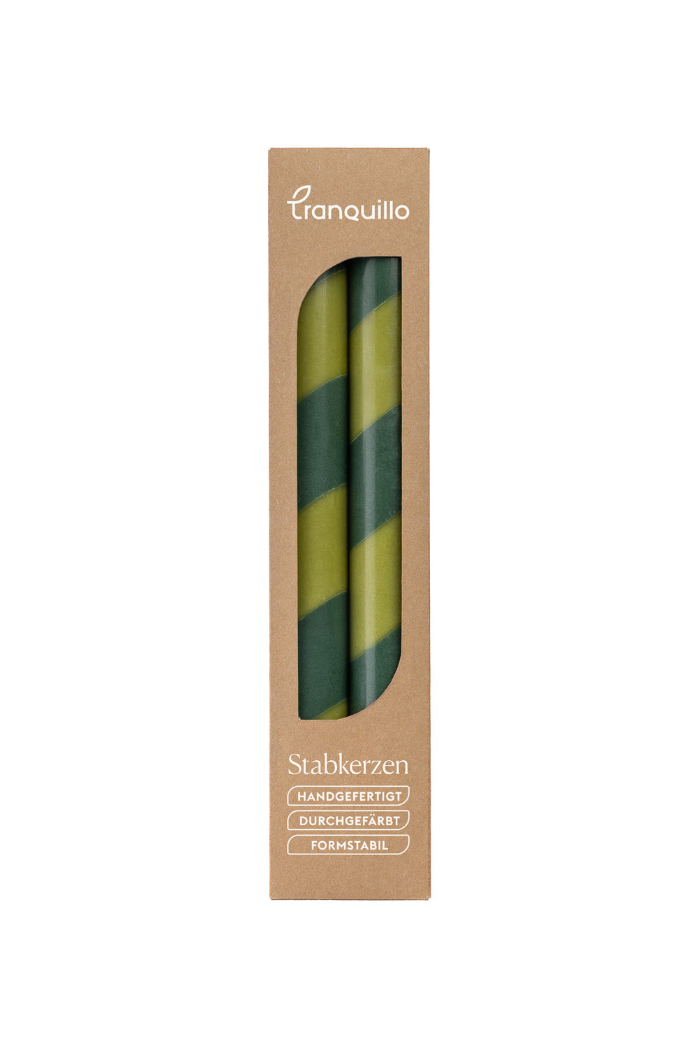 Taper Candles GLUMI TWIST Set of 2
