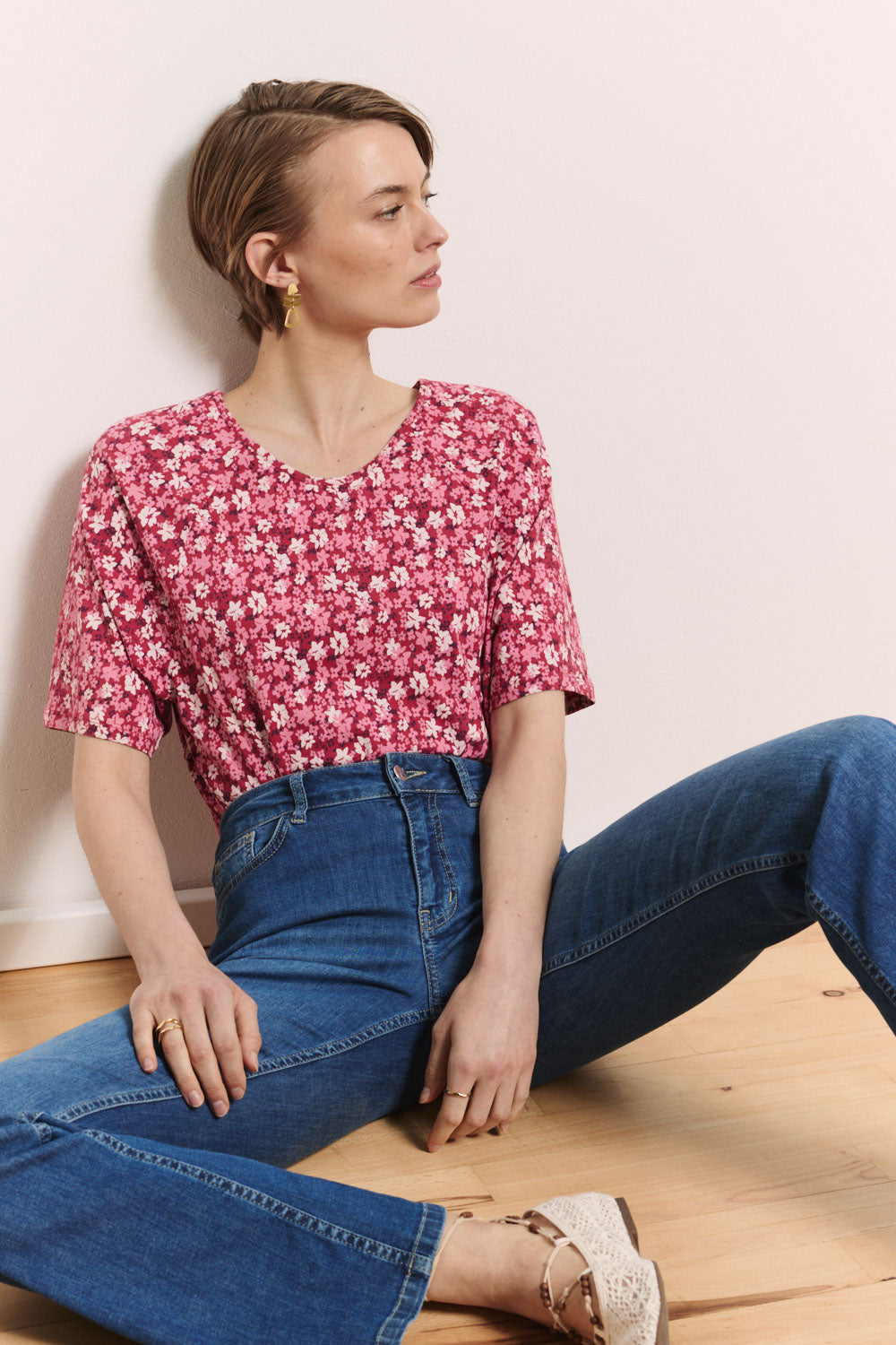 Jerseytunika Ellsaa aus Bio-Baumwolle