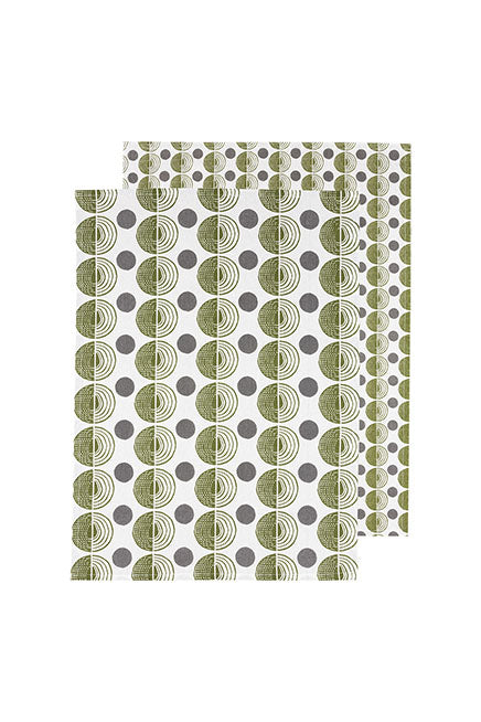 Geschirrtuch MODERN 2er-Set (Bio-Baumwolle)
