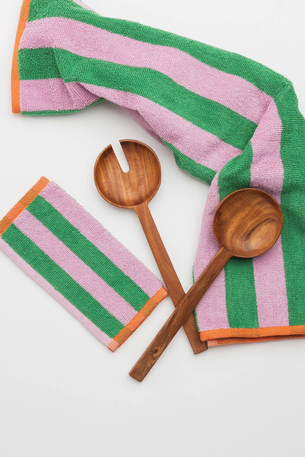 Salad servers NATURAL NEEM