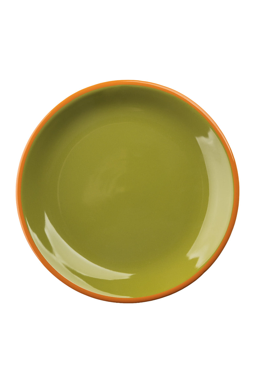Teller COLOURI Grün, Detailansicht