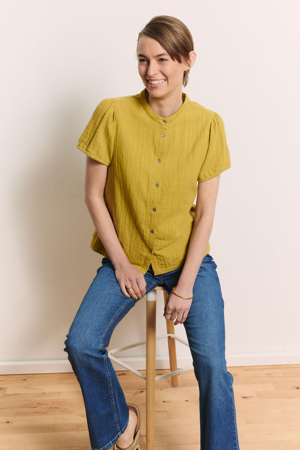 Organic cotton Blouse Elenaa