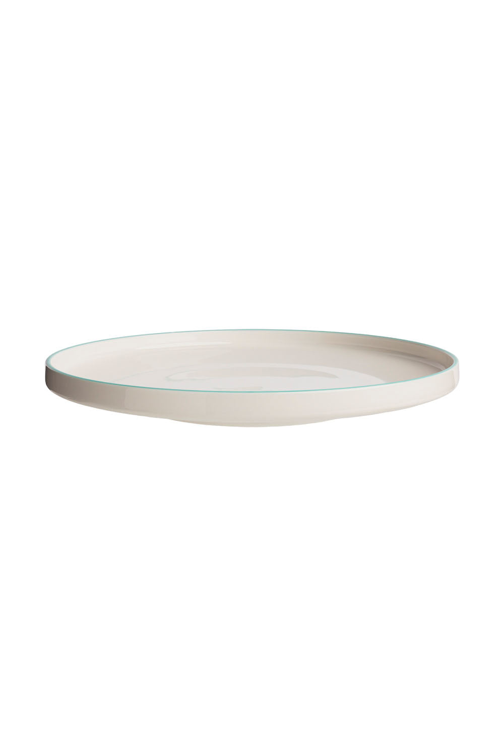 Plate TINTED GRACE aqua