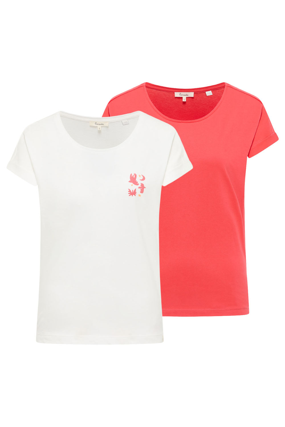 2er-Set Jerseyshirt Theaa aus Bio-Baumwolle