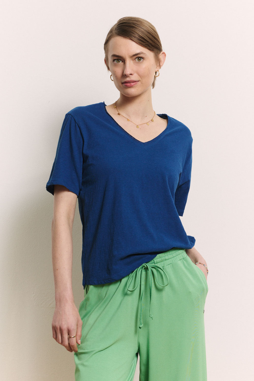 Linen Jersey Shirt Liiz