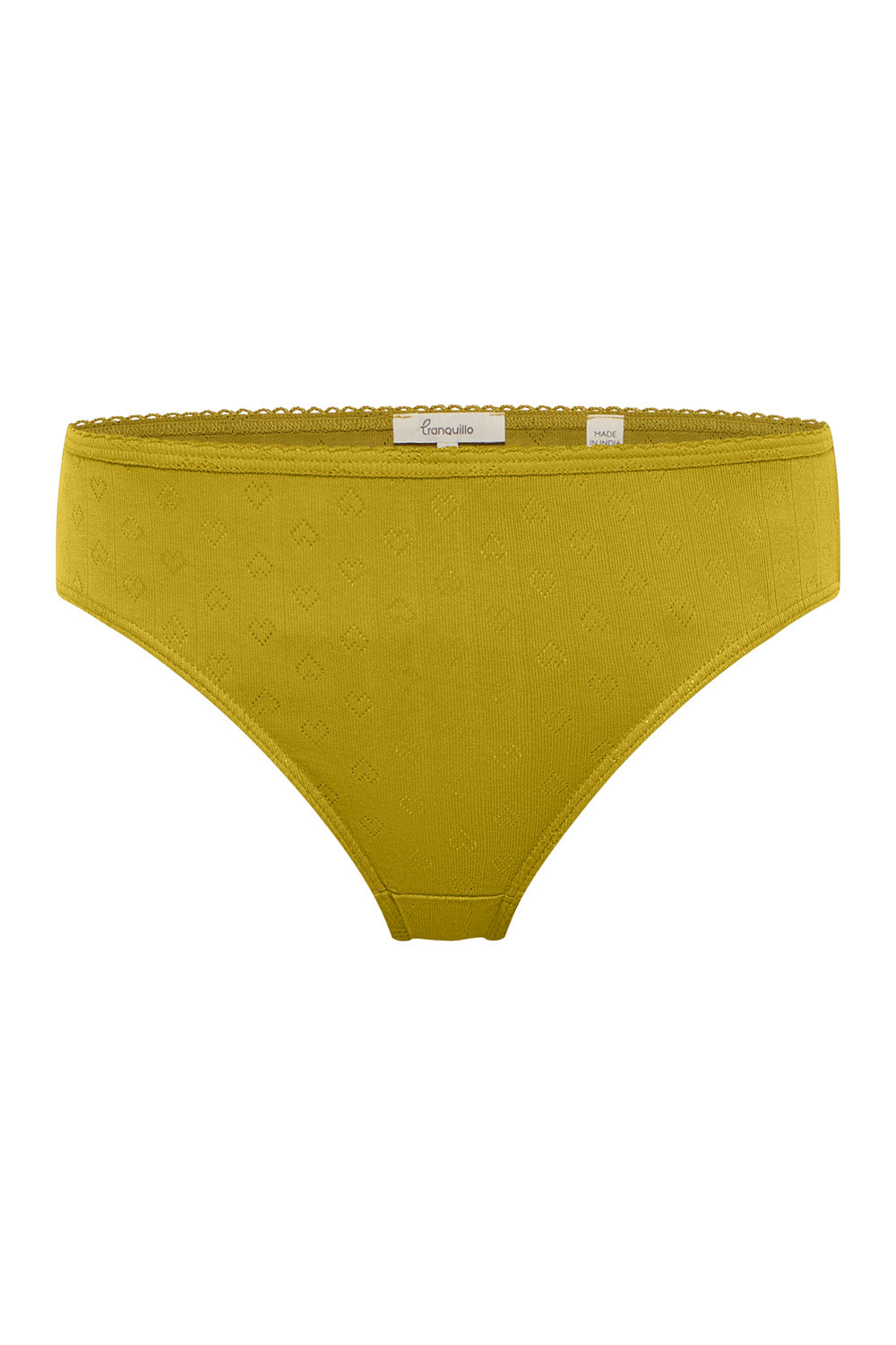 Set of 2 organic cotton jersey briefs Puaa