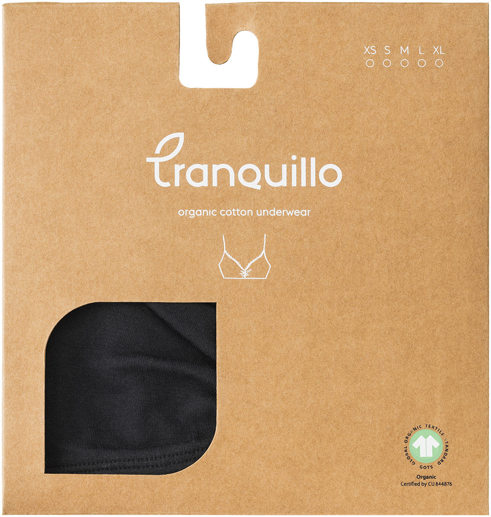 Bralette made of organic cotton