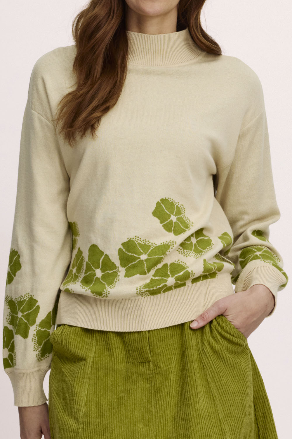 Cosy knitted jumper