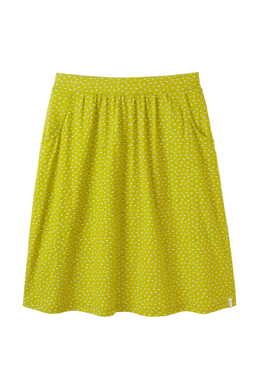 Jersey skirt with pockets
