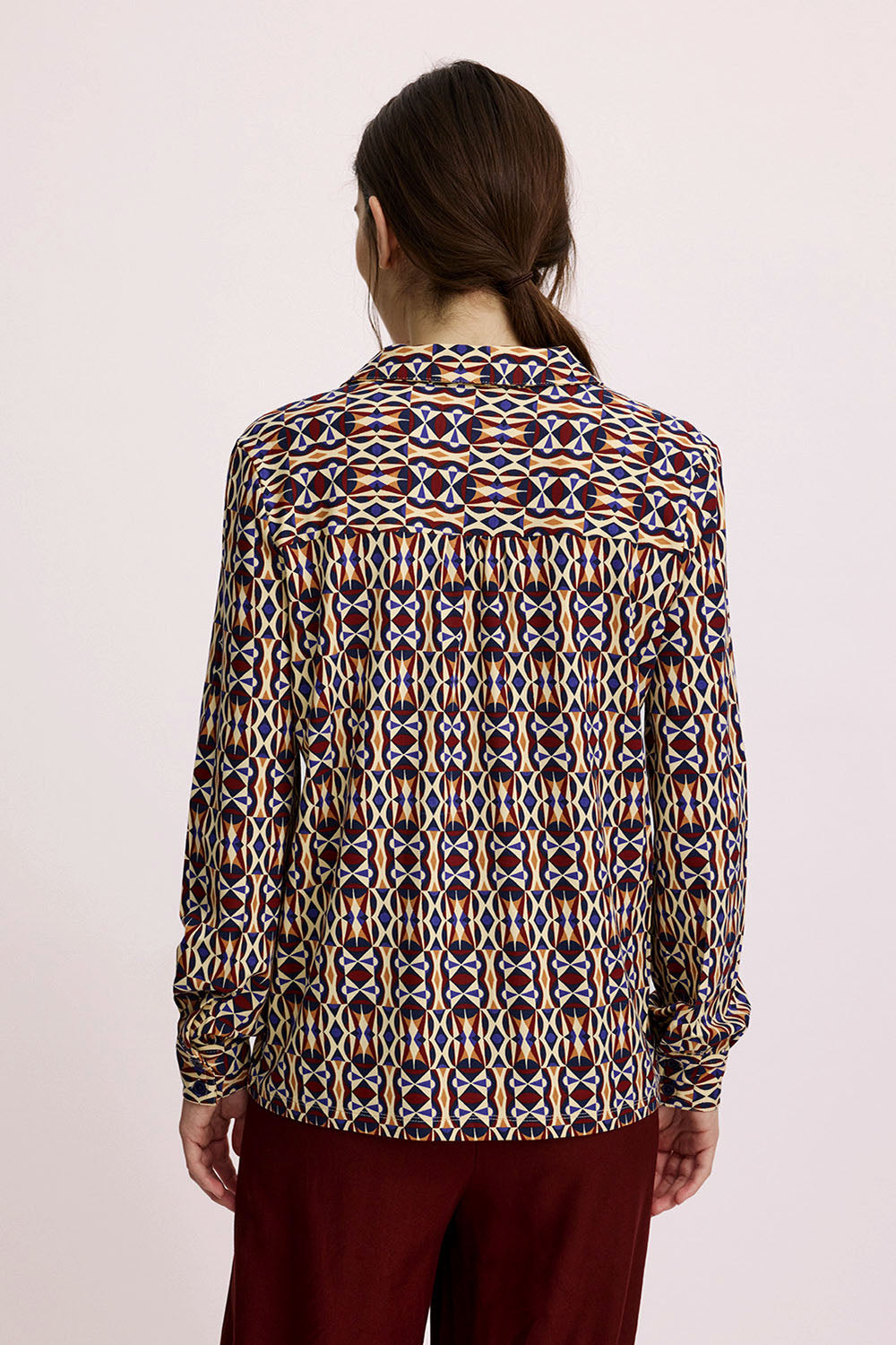 Bluse aus EcoVero™ Viskose