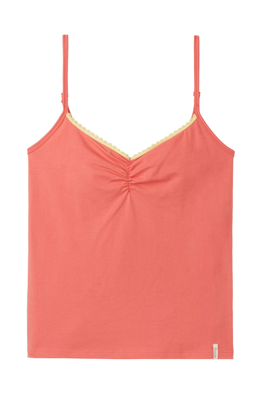 Spaghetti top with lace