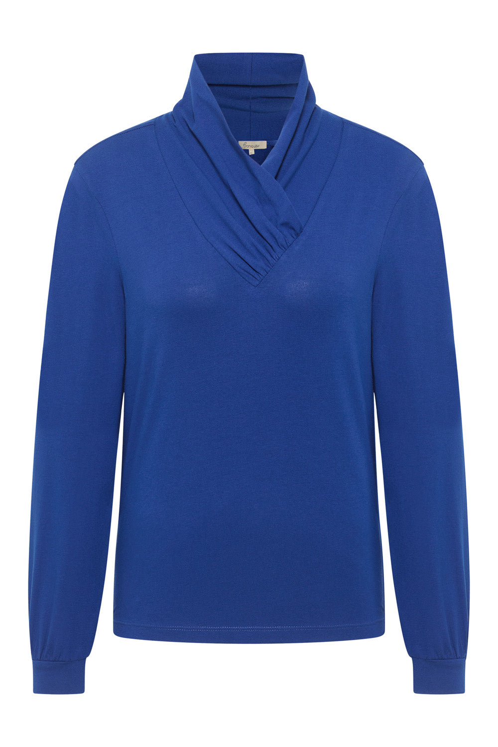 Jersey-Shirt mit Kragen