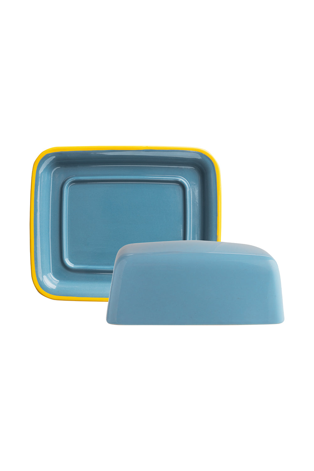 Butter dish BLUE CANDY