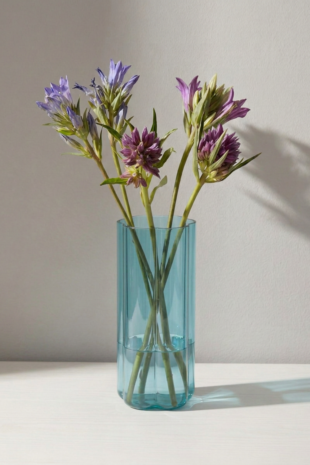 Vase RAIINBOW groß Grün – Borosilikatglas