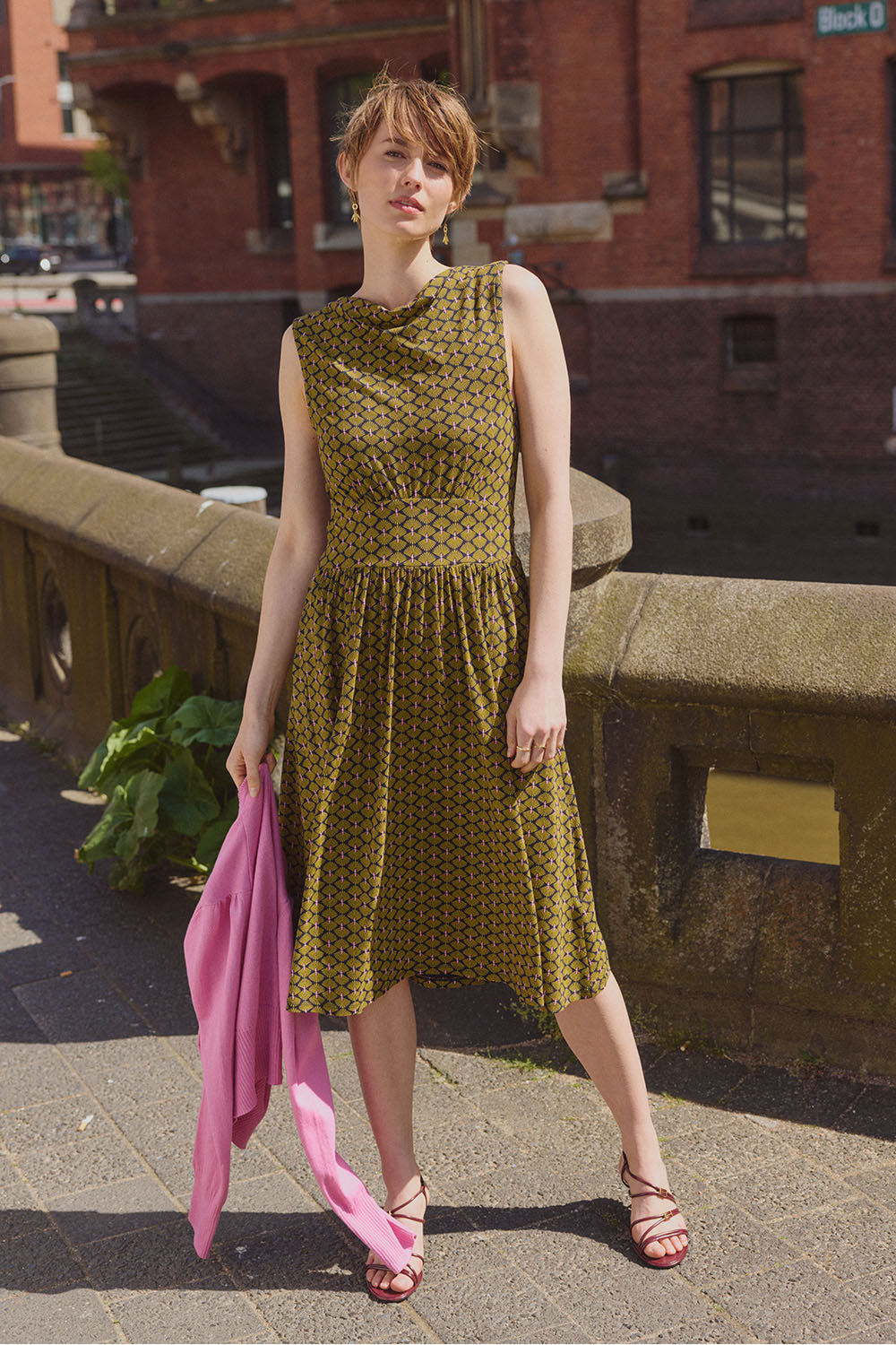 Jerseykleid Oliviaa aus EcoVero™ Viskose