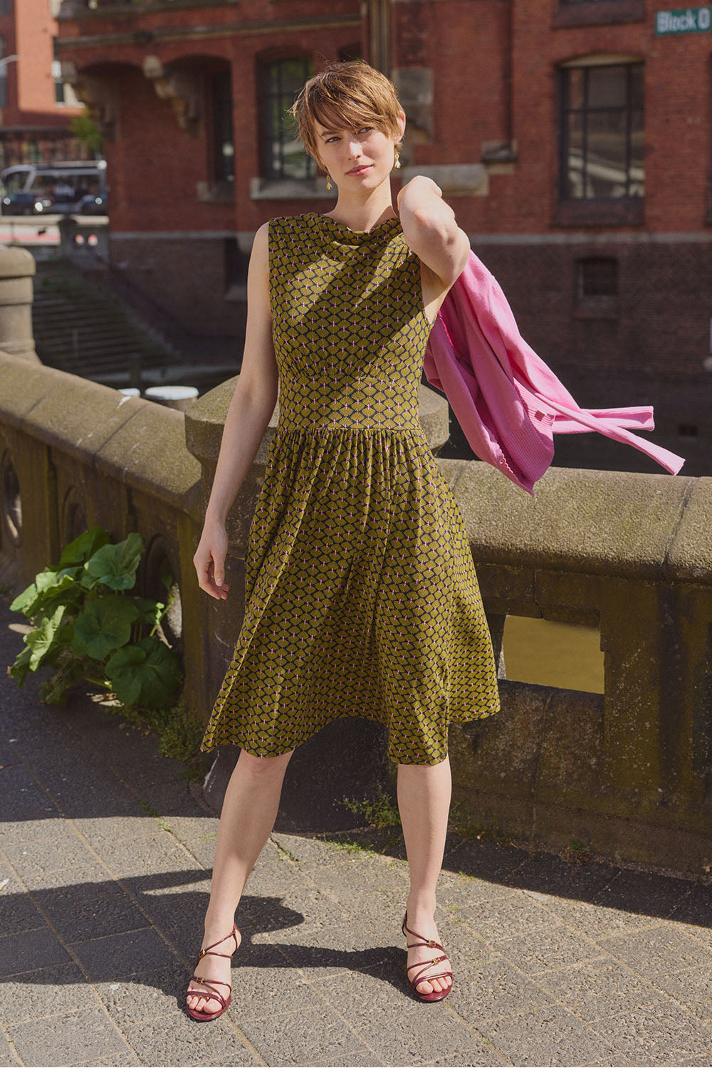 Jerseykleid Albaa aus EcoVero™ Viskose