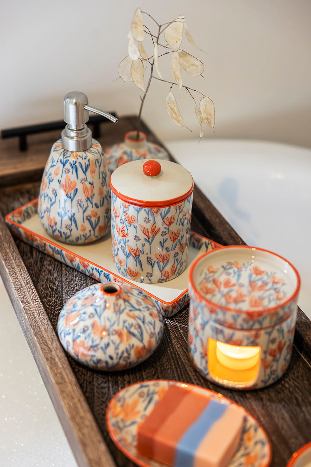 Seifenspender DOUCEUR FLORALE