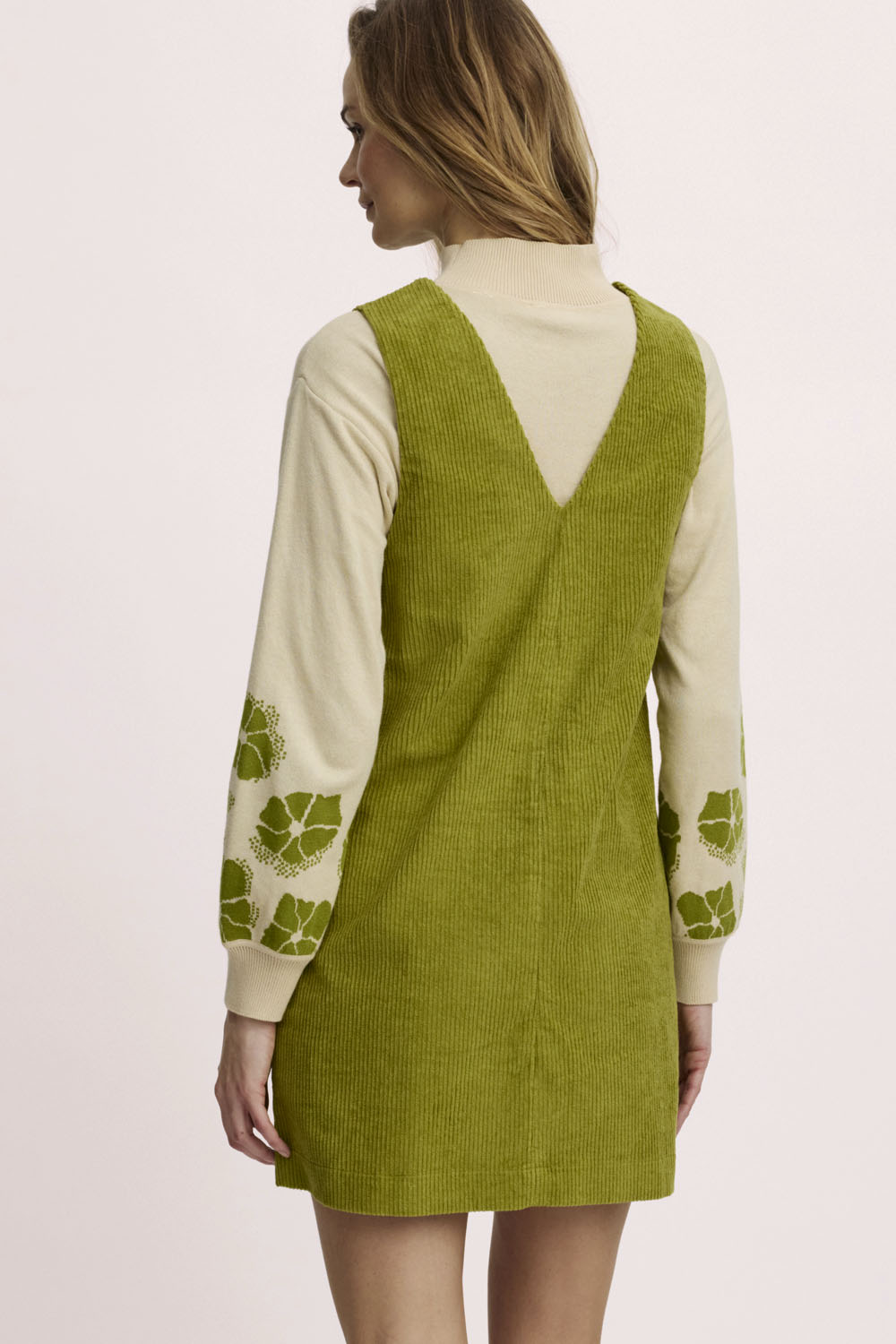 Corduroy dress made from organic cotton