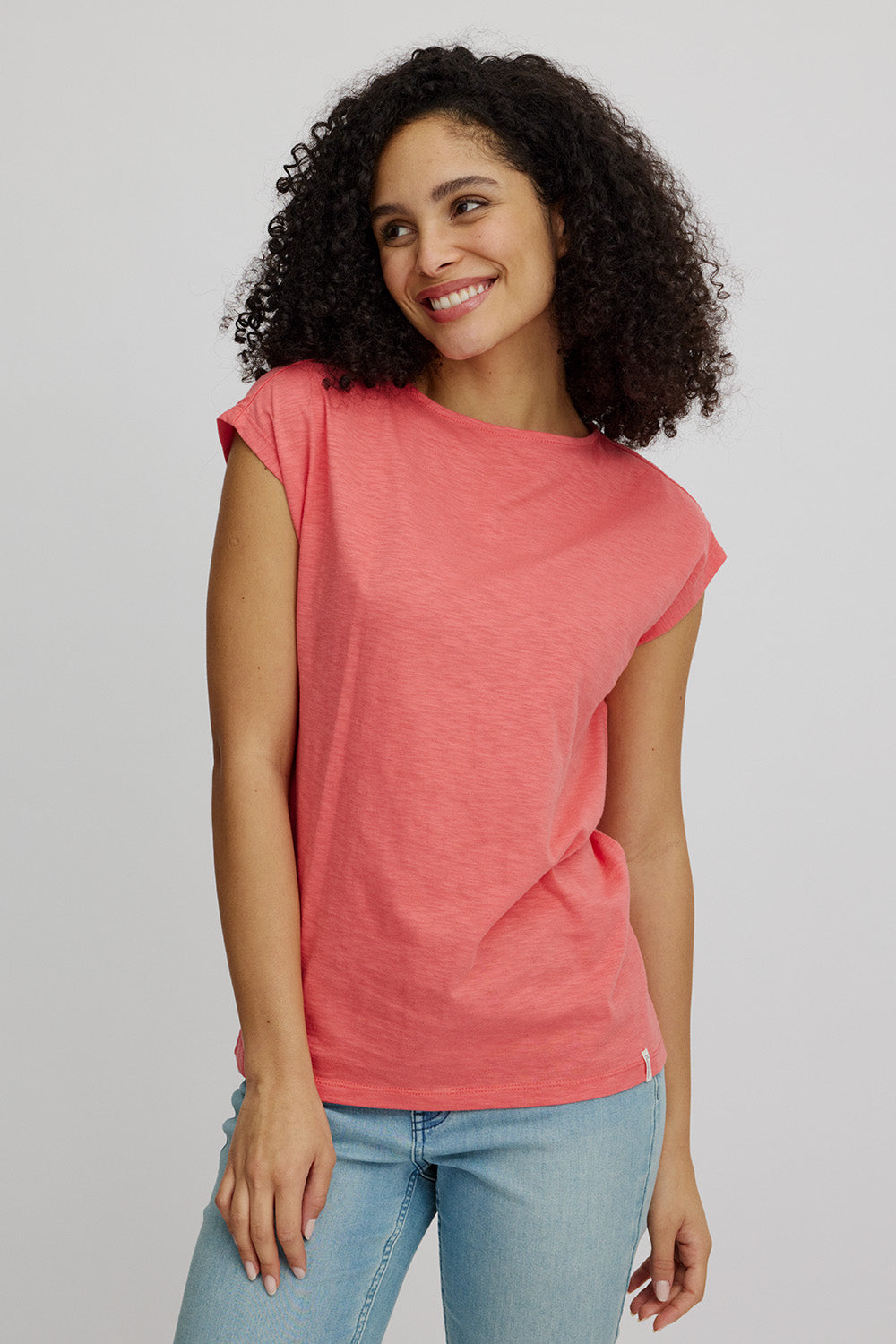 Slub- Shirt Kurzarm