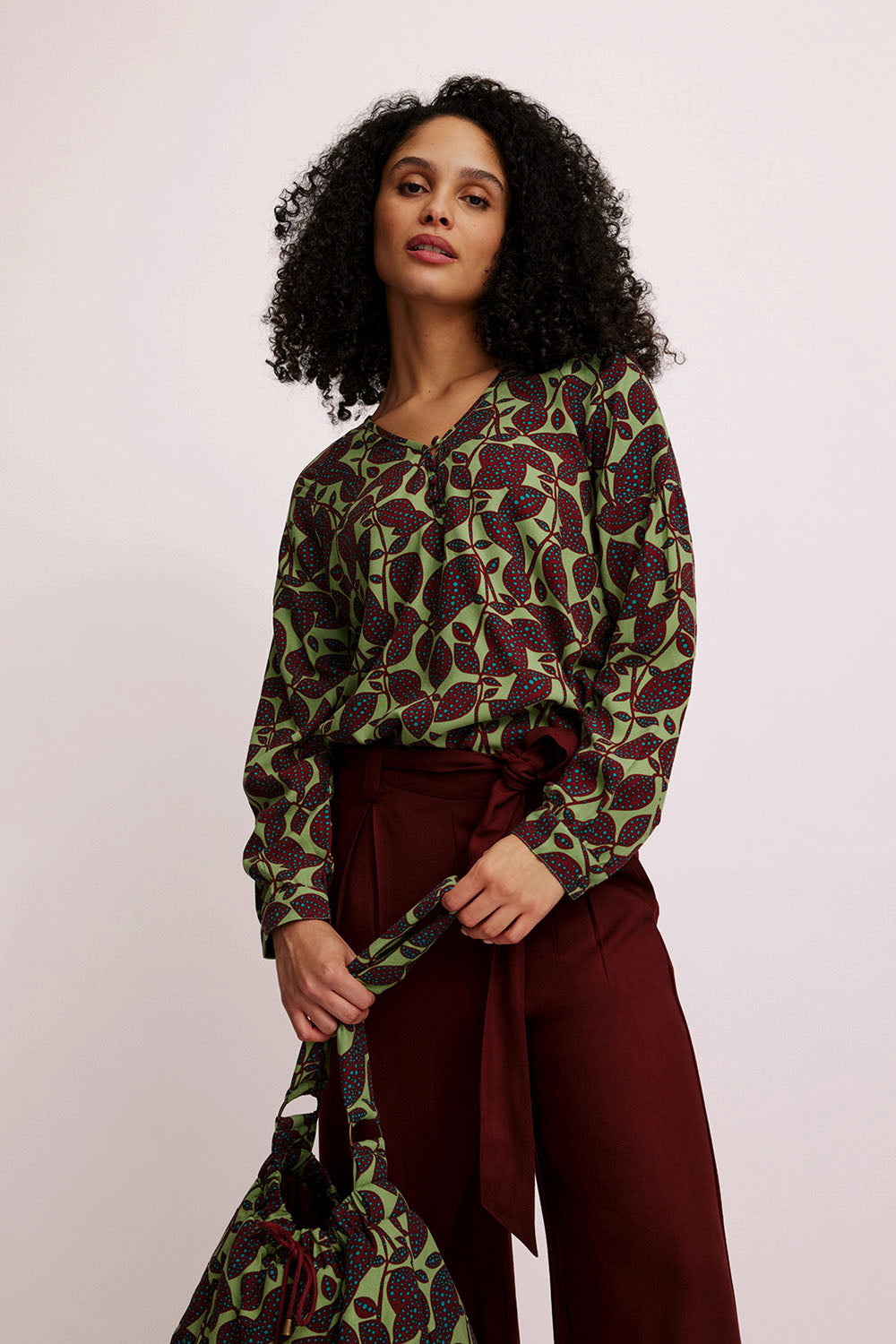 EcoVero™ viscose blouse