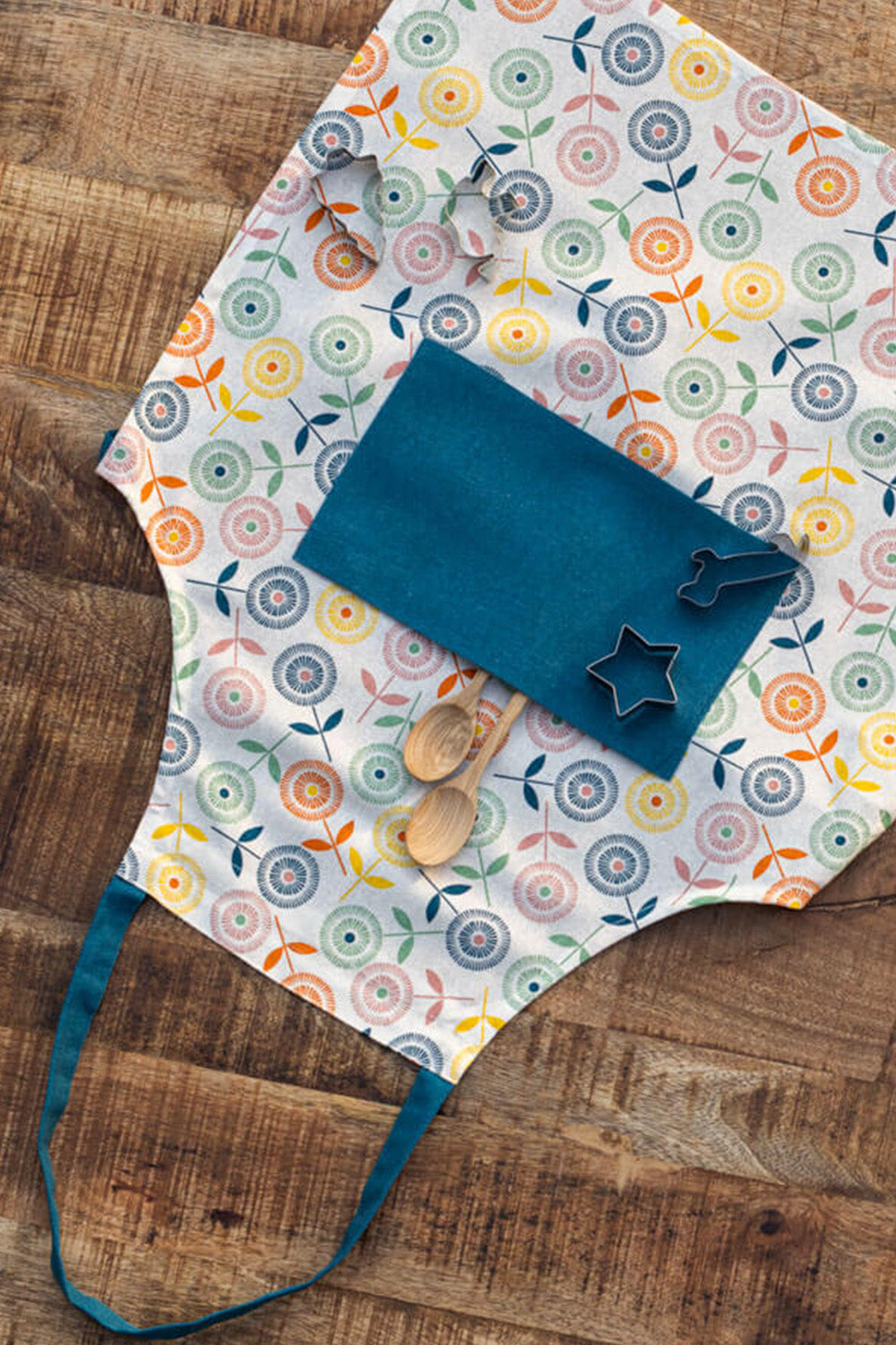 Kitchen apron for kids Flower