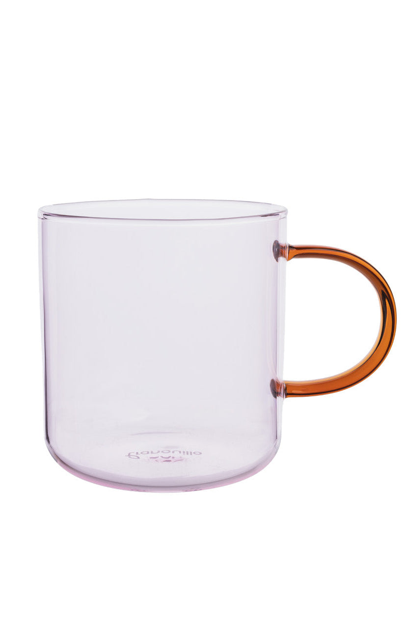 Tasse RAIINBOW Rosa – Borosilikatglas