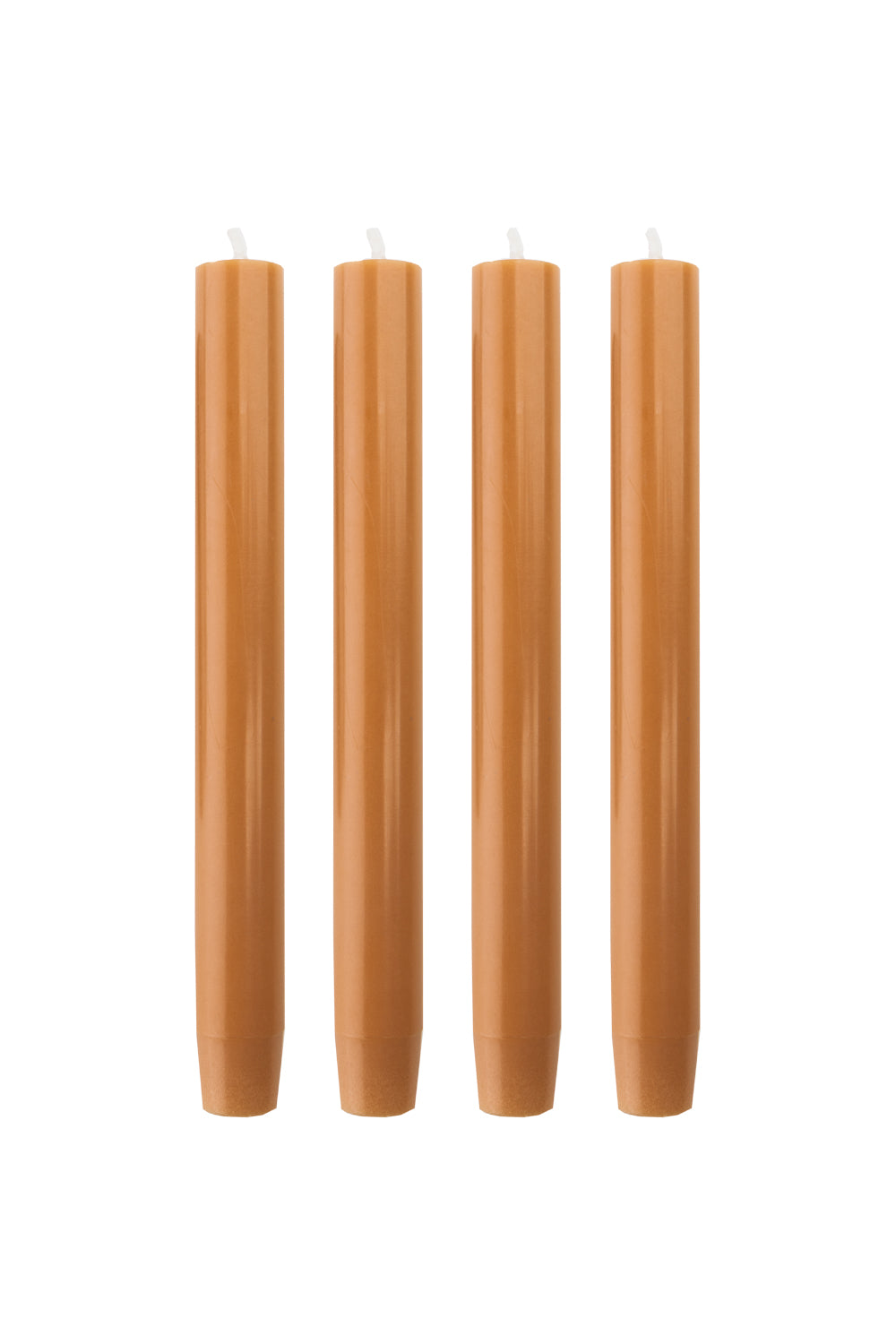 Taper Candles GLUMI orange Set of 4