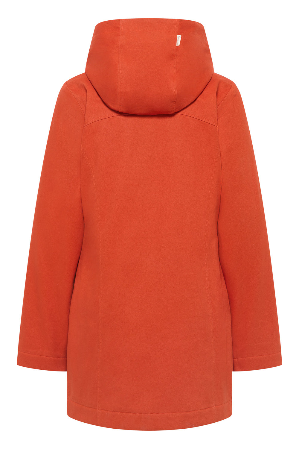 Fitted jacket made from organic cotton
