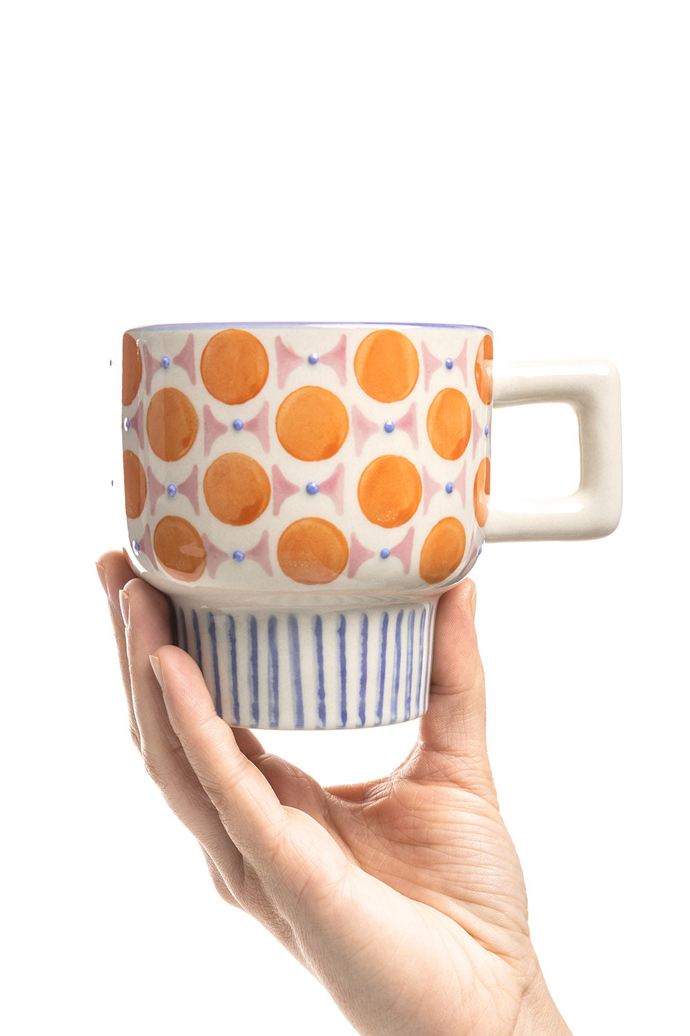 Tasse RETROFLORIA – Steinzeug