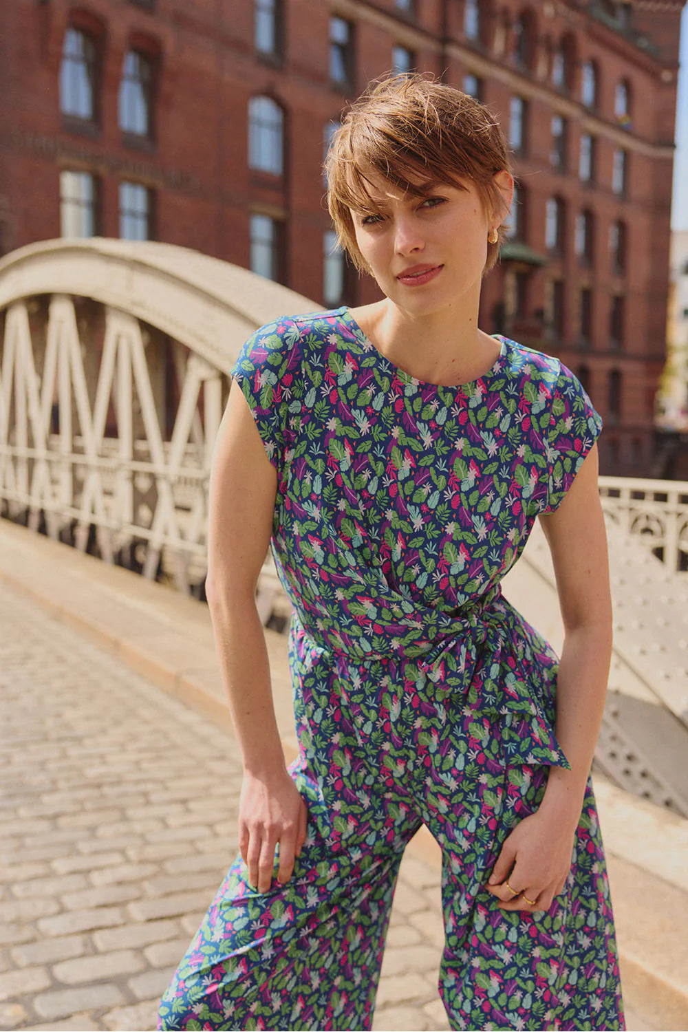 Jerseyoverall  Finaa aus EcoVero™ Viskose