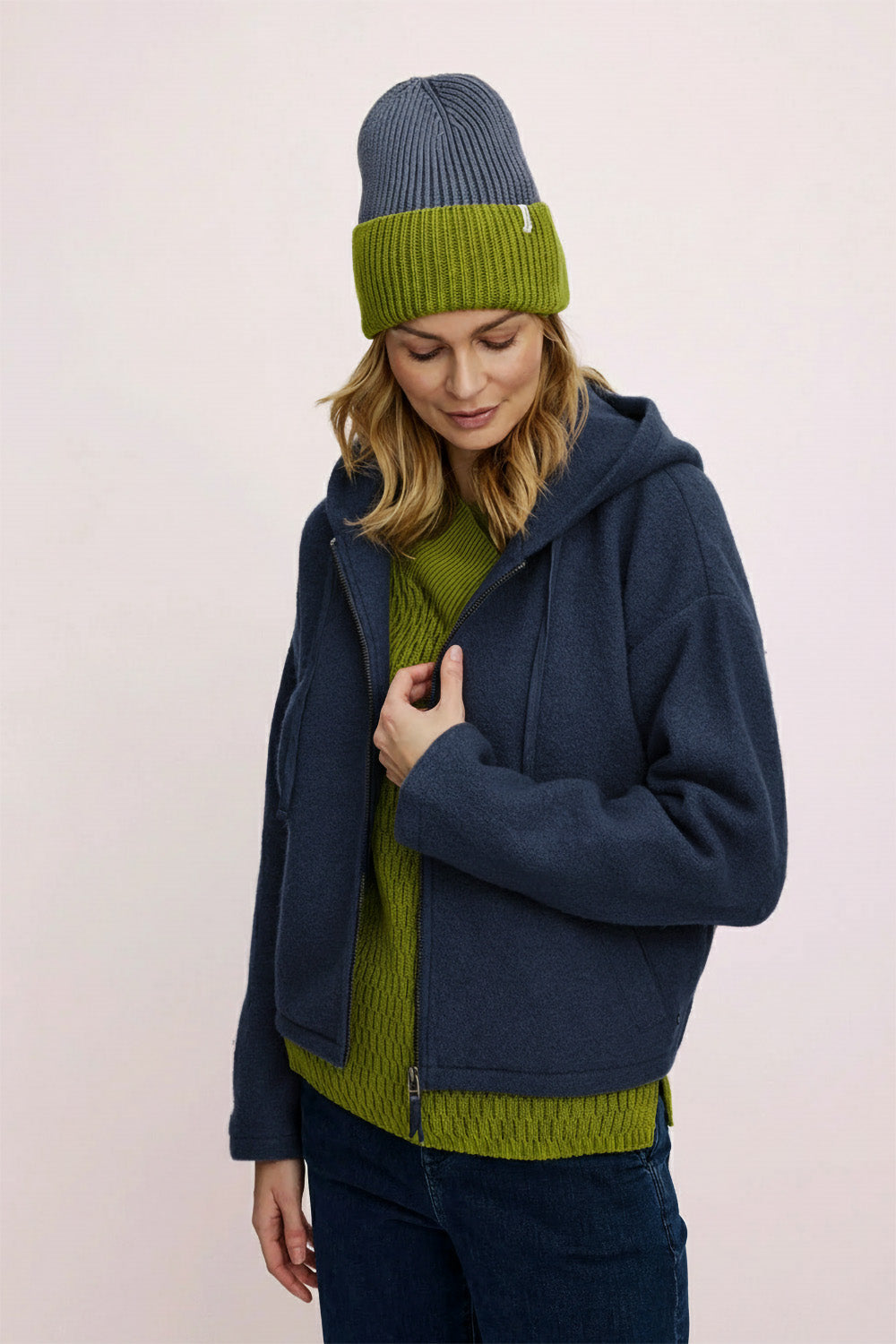 Cosy knitted hat