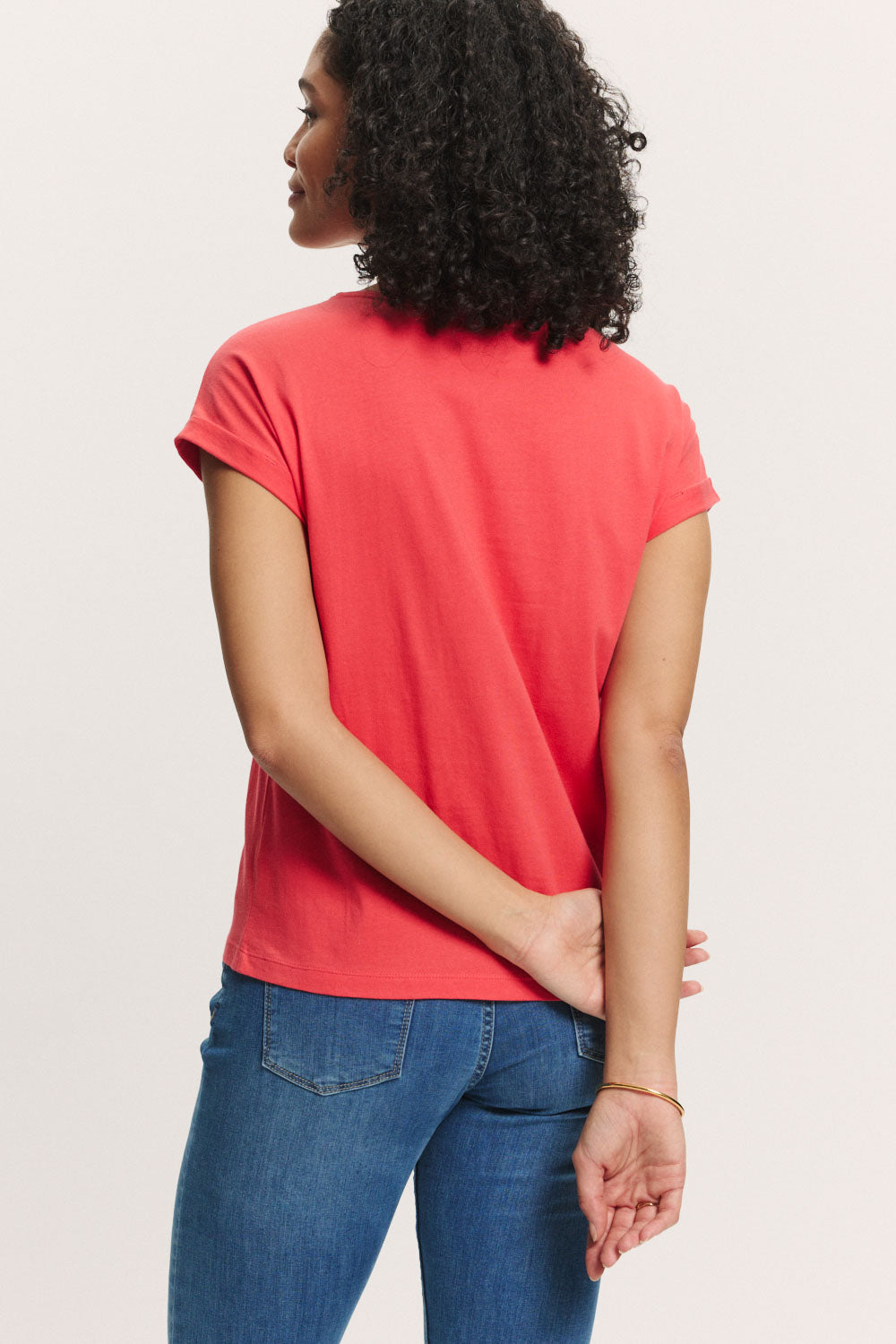 2er-Set Jerseyshirt Theaa aus Bio-Baumwolle