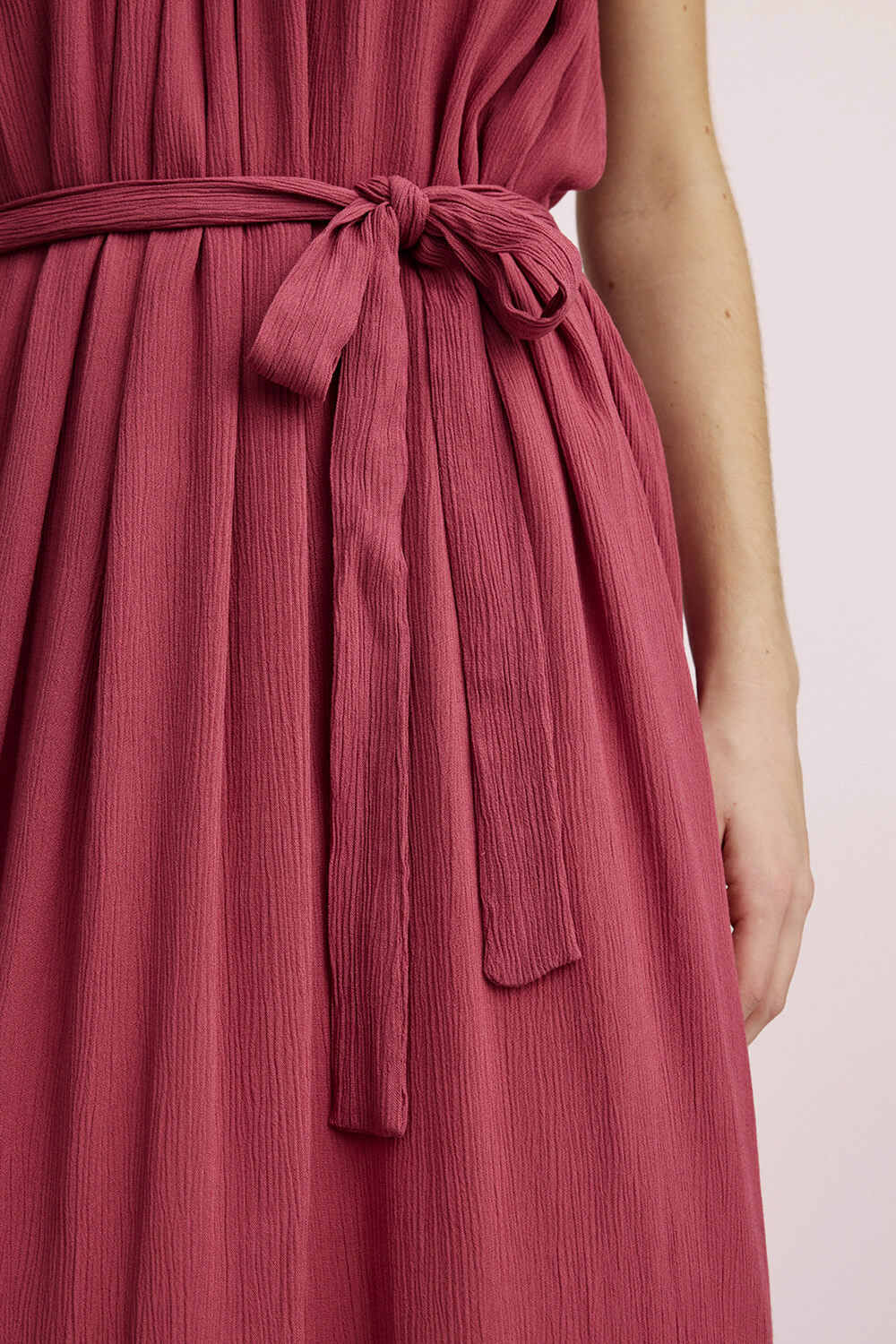 Spaghetti- Krinkel- Kleid