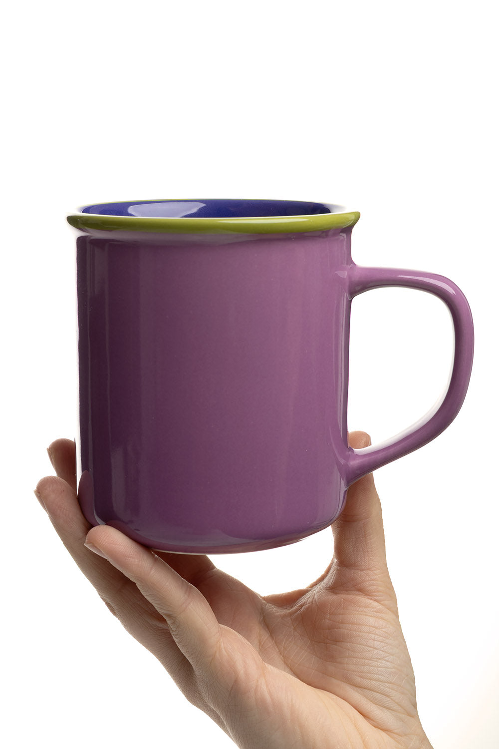 Tasse COLOURI Violett, Detailansicht