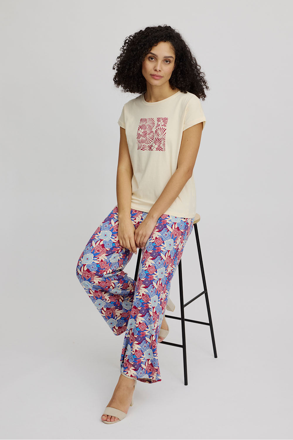 Shirt mit floralem Print