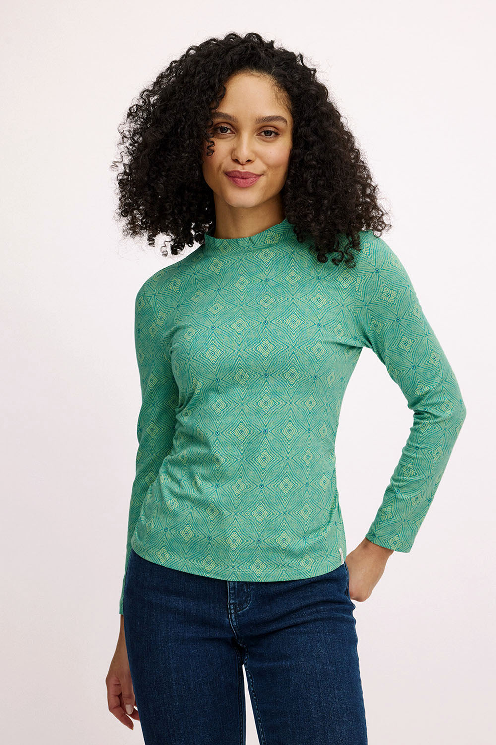 Feminines Jersey-Shirt